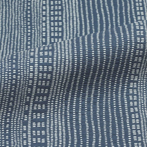CF Stinson Handwork Stella Blue Upholstery Fabric