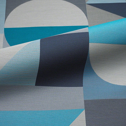 CF Stinson Modernist Scuba Blue Upholstery Fabric