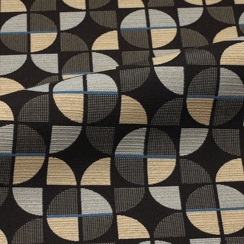 CF Stinson Pinball Midnight Black Upholstery Fabric