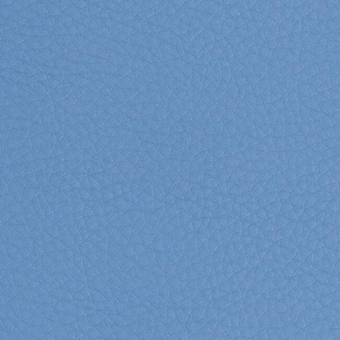 LDI California Carolina Solid Blue Faux Leather Upholstery Vinyl