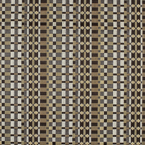 HBF Chatterbox Fred Brown Upholstery Fabric