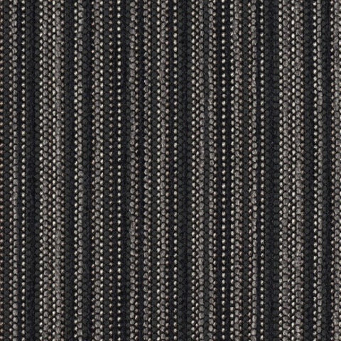 Designtex Coco Stripe Onyx Upholstery Fabric