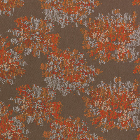 Remnant of HBF Digital Bloom Autumn Joy Upholstery Fabric