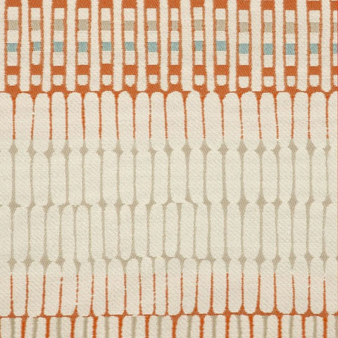 Remnant of Pollack Field Day Carrot Soup Upholstery Fabric