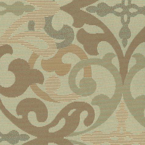 Remnant of Brentano Flourish Chinese Celadon Upholstery Fabric