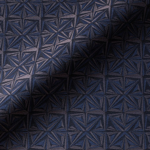 Pallas Fortune Teller Slip N Slide Blue Upholstery Fabric