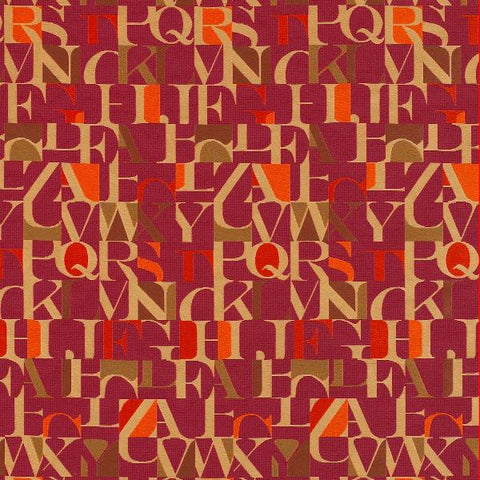 Remnant of Momentum Hearsay Azalea Upholstery Fabric