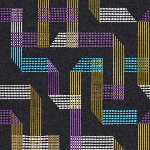 Remnant of Arc-Com Infrastructure Amethyst Upholstery Fabric