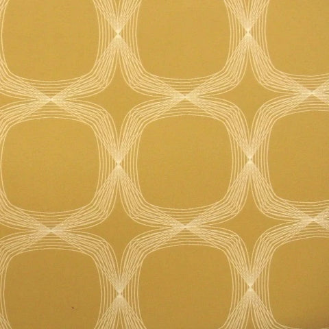 Remnant of Arc-Com Kinetic Butterscotch Upholstery Fabric