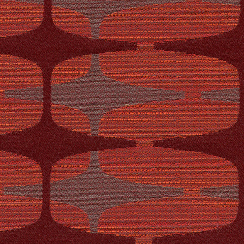 Unika Vaev Mod Squad Cadmium Upholstery Fabric