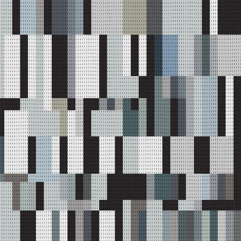 Remnant of Designtex Pixel Stonescape Upholstery Fabric
