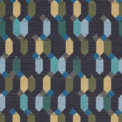 Remnant of Momentum Shuttle Electric Upholstery Fabric