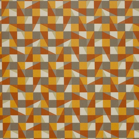 Momentum Silica Checker Maple Geometric Upholstery Vinyl