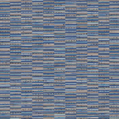 Momentum Silica Strata Voyage Blue Upholstery Vinyl