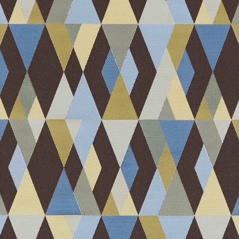 Remnant of Arc-Com Harlequin Sky Upholstery Fabric