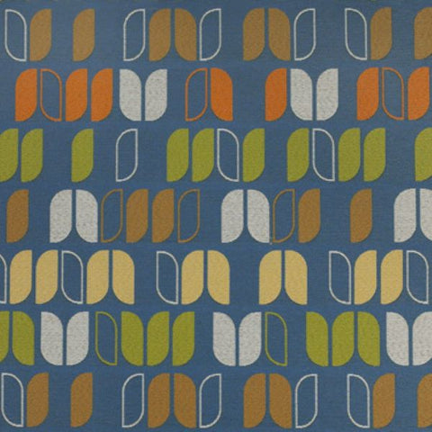 Momentum Upside Glas Half Full Crypton Blue Upholstery Fabric