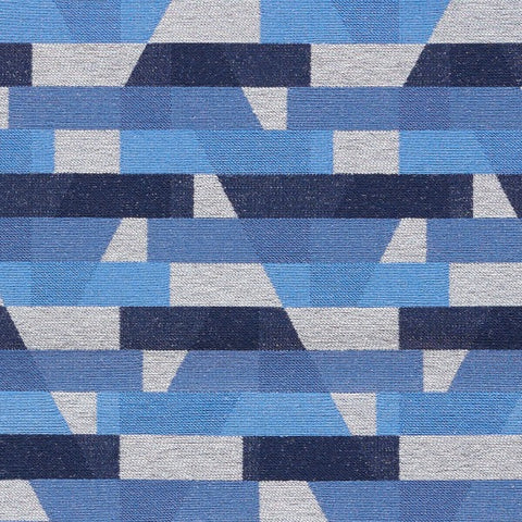 Remnant of Arc-Com Traverse Periwinkle Upholstery Fabric