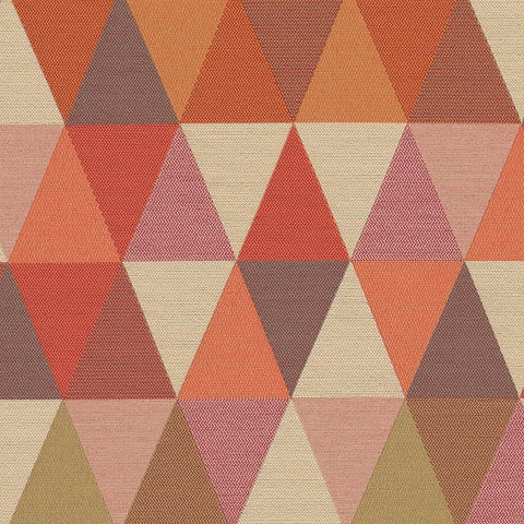 Momentum Triangles Sunset Sunbrella Upholstery Fabric