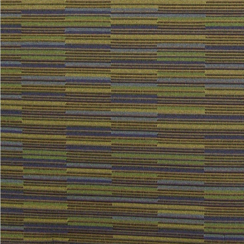 Maharam Coincide Woodland Green Stripe Upholstery Fabric