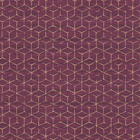 Arc-Com Fabrics Upholstery Fabric Remnant Itajime Amethyst