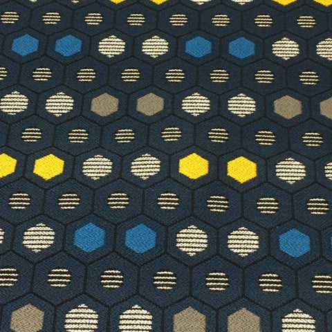 Remnant of Designtex Segment Cadet Blue Upholstery Fabric