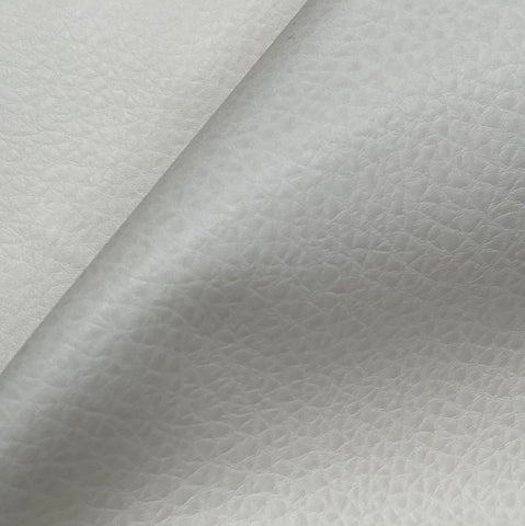 White Vinyl & Leather Fabric