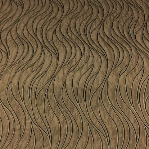 Drapery Fabric Waves Rovigio Taupe – Toto Fabrics
