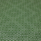 Designtex Net Topiary Geometric Green Upholstery Fabric