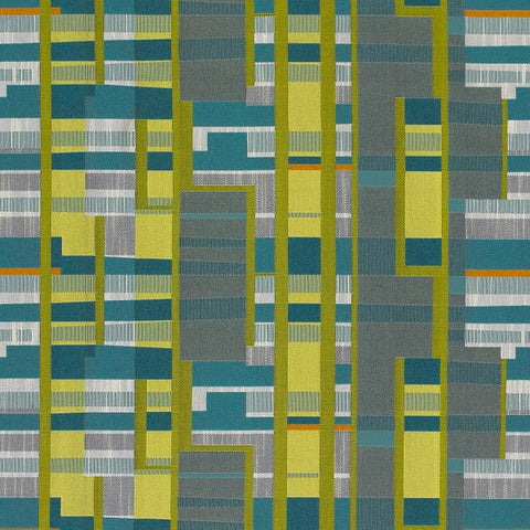 Momentum Cityscape Citrus Upholstery Fabric