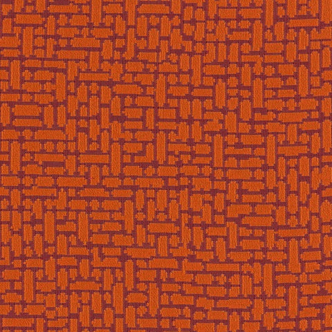 Great Wall Papaya Orange Upholstery Fabric