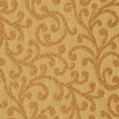 Remnant of Mayer Fabrics Arabesque Nugget Upholstery Fabric