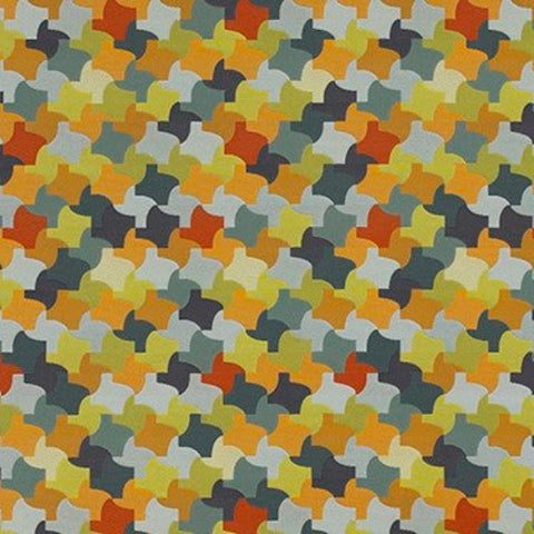 Remnant of Momentum Interlock Lagoon Upholstery Fabric