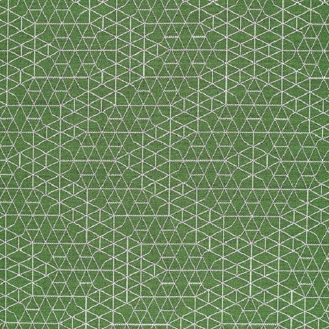 Designtex Net Topariary Green Upholstery Fabric 3869 501
